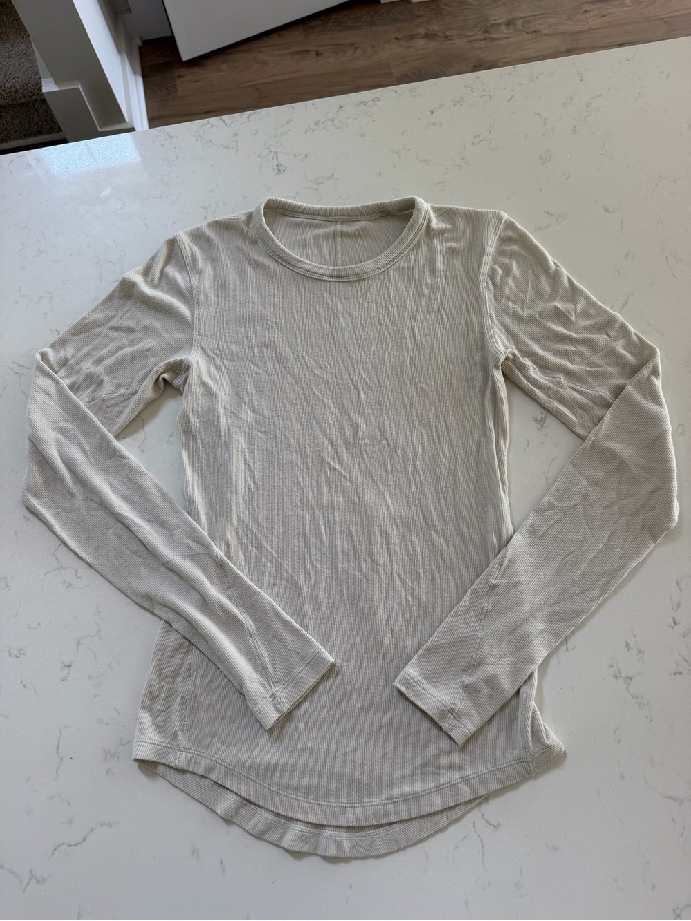 Lululemon Long Sleeve Top - Cream/Bone